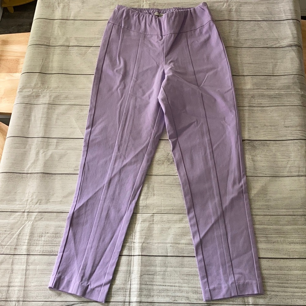 Isaac Mizrahi Lavender Ankle Pants